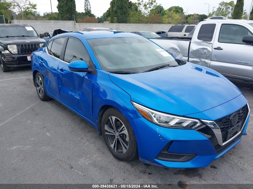 2020 Nissan Sentra Sv Xtronic Cvt VIN: 3N1AB8CV2LY274415 Lot: 39435621