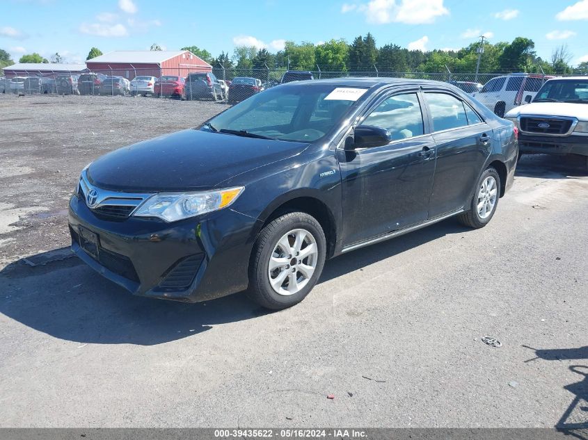 2012 Toyota Camry Hybrid Le VIN: 4T1BD1FK2CU005415 Lot: 39435622