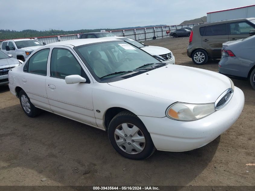 1999 Ford Contour Se VIN: 1FAFP66L3XK182596 Lot: 39435644