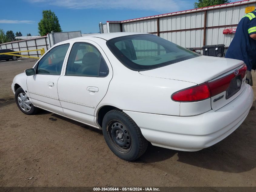 1999 Ford Contour Se VIN: 1FAFP66L3XK182596 Lot: 39435644