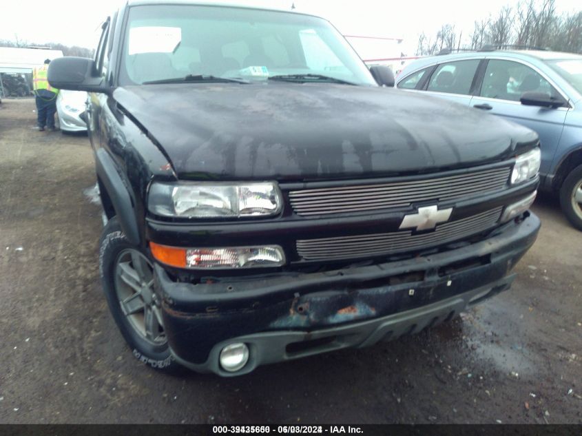 2002 Chevrolet Suburban Z71 VIN: 3GNFK16ZX2G276174 Lot: 39435650