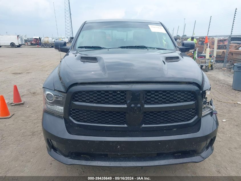 2017 Ram 1500 Night 4X4 5'7 Box VIN: 1C6RR7MT6HS733512 Lot: 39435649