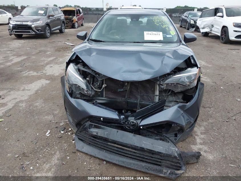 2017 Toyota Corolla Le VIN: 2T1BURHE5HC853531 Lot: 39435651