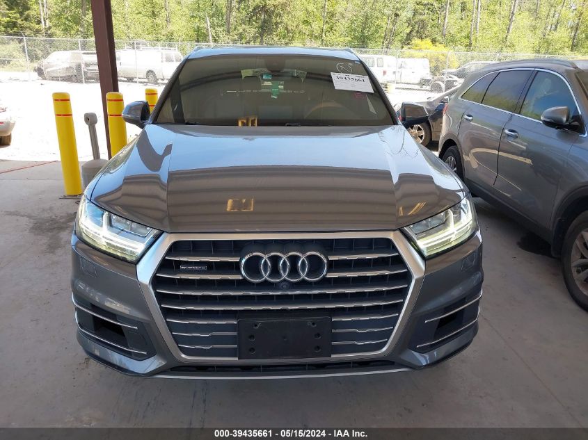 2017 Audi Q7 3.0T Premium VIN: WA1LAAF70HD023684 Lot: 39435661