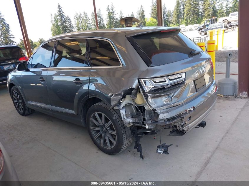 2017 Audi Q7 3.0T Premium VIN: WA1LAAF70HD023684 Lot: 39435661