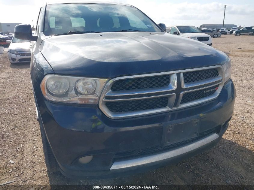 2013 Dodge Durango Sxt VIN: 1C4RDHAG9DC689529 Lot: 39435671