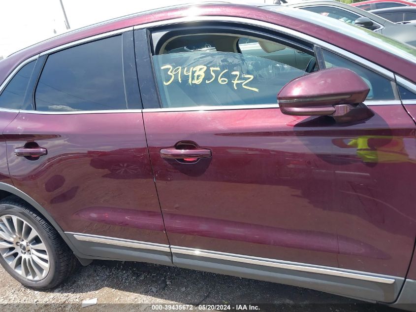 2018 LINCOLN MKC RESERVE - 5LMCJ3D98JUL28726