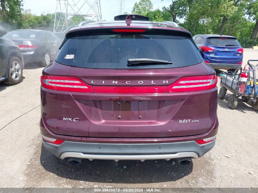 2018 Lincoln Mkc Reserve VIN: 5LMCJ3D98JUL28726 Lot: 39435672