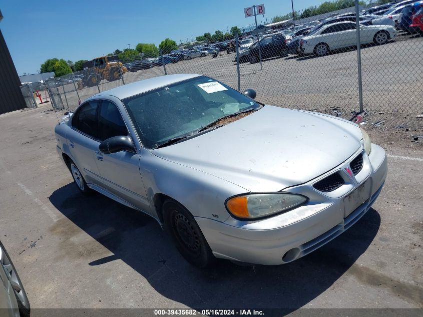 2004 Pontiac Grand Am Se1 VIN: 1G2NF52E44C249856 Lot: 39435682