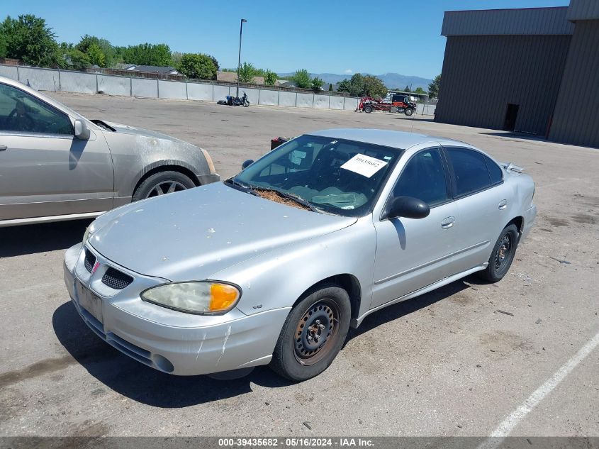 2004 Pontiac Grand Am Se1 VIN: 1G2NF52E44C249856 Lot: 39435682