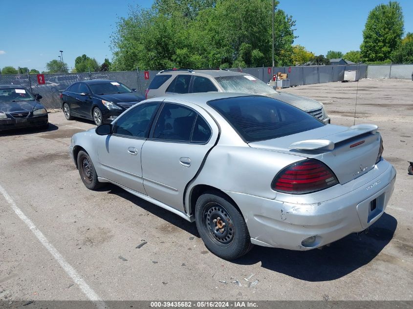 2004 Pontiac Grand Am Se1 VIN: 1G2NF52E44C249856 Lot: 39435682