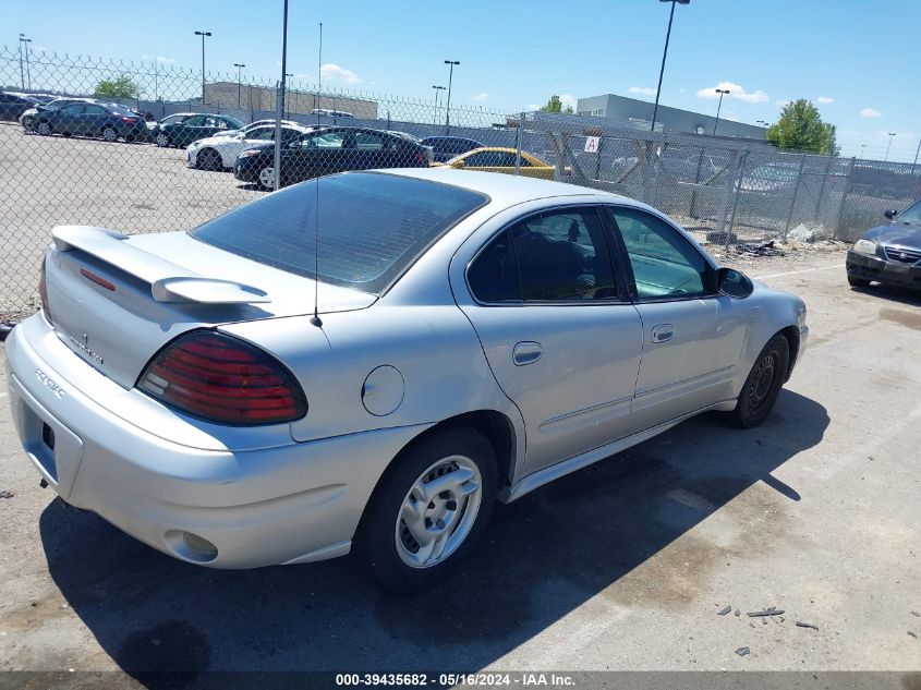 2004 Pontiac Grand Am Se1 VIN: 1G2NF52E44C249856 Lot: 39435682