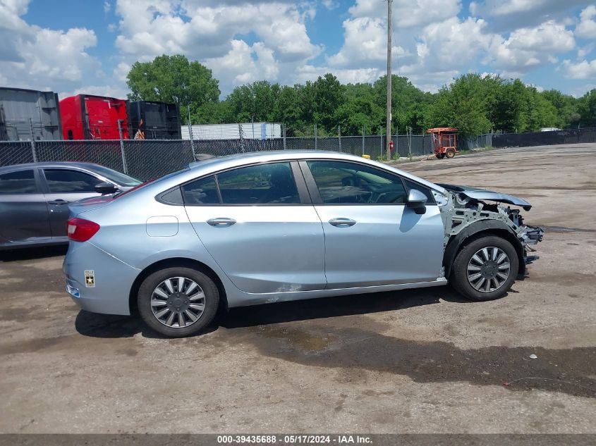 2017 Chevrolet Cruze Ls Auto VIN: 1G1BC5SM2H7217512 Lot: 39435688