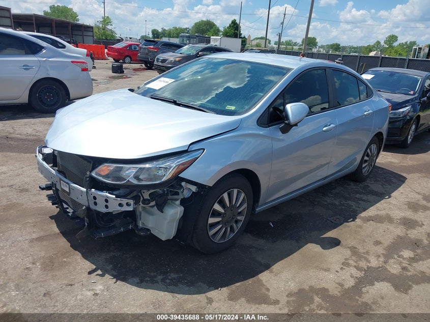VIN 1G1BC5SM2H7217512 2017 CHEVROLET CRUZE LS AUTO