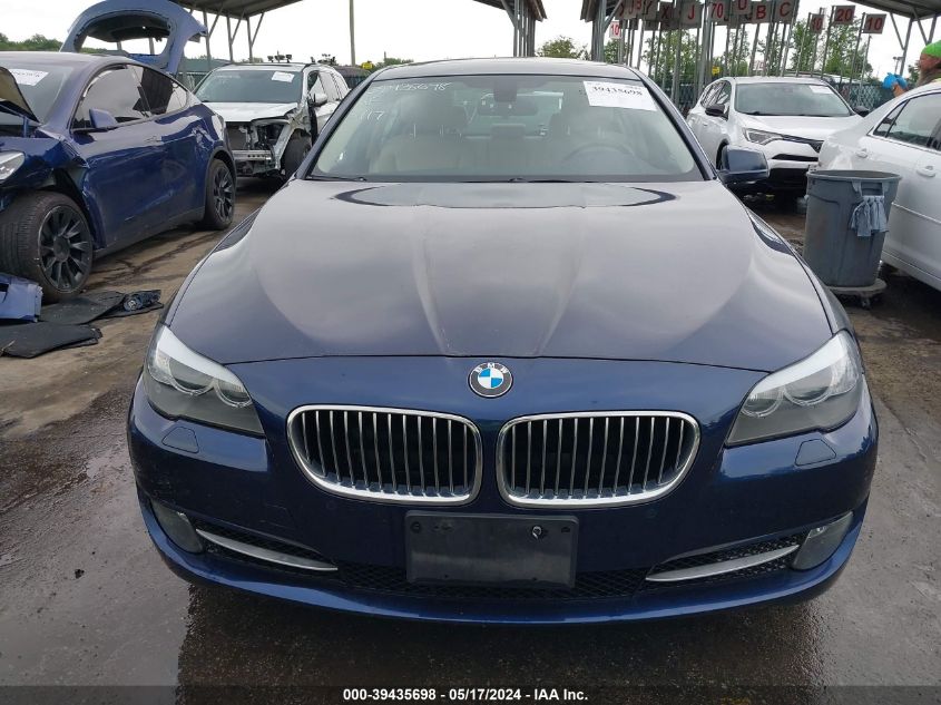 2013 BMW 535I VIN: WBAFR7C55DC826165 Lot: 39435698