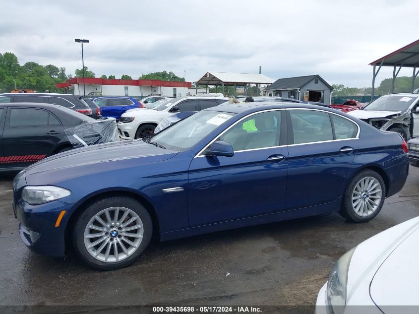 2013 BMW 535I VIN: WBAFR7C55DC826165 Lot: 39435698
