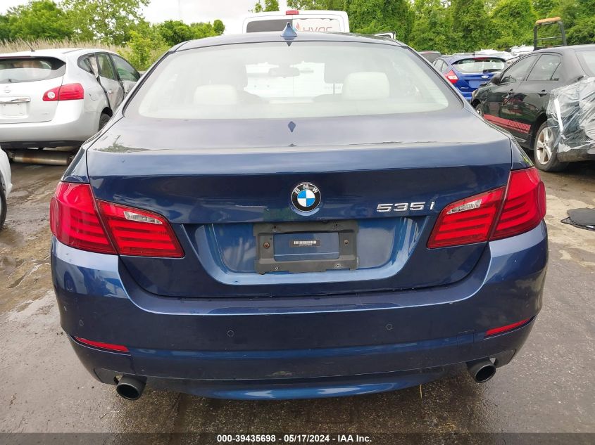 2013 BMW 535I VIN: WBAFR7C55DC826165 Lot: 39435698