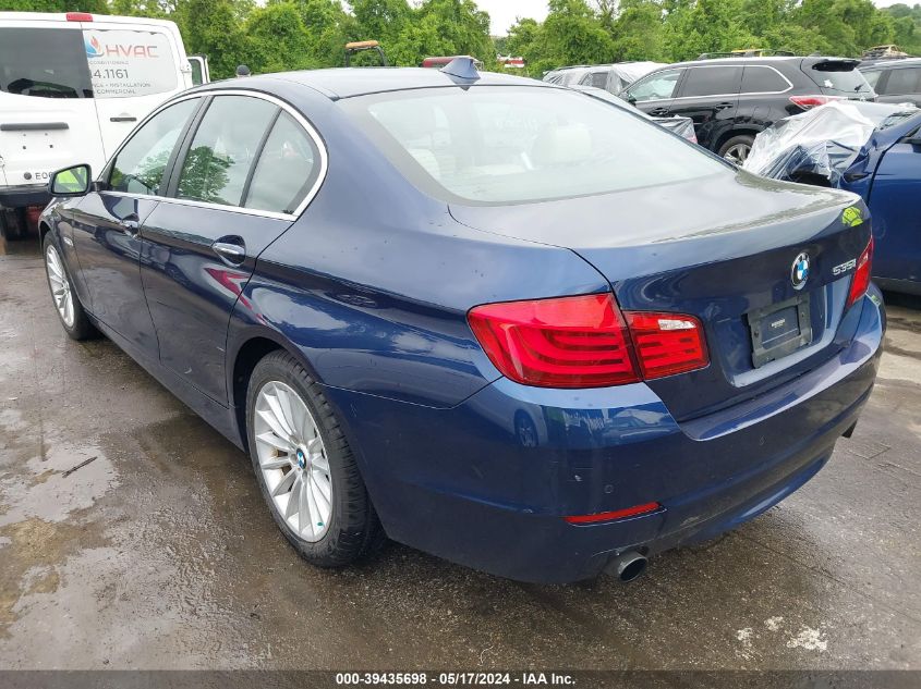 2013 BMW 535I VIN: WBAFR7C55DC826165 Lot: 39435698