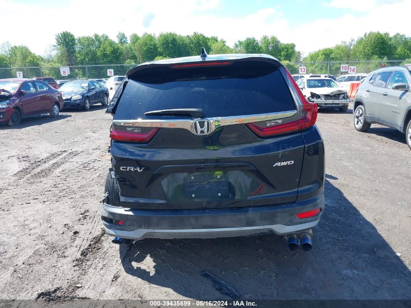 2021 Honda Cr-V Awd Ex VIN: 2HKRW2H59MH654067 Lot: 39435699
