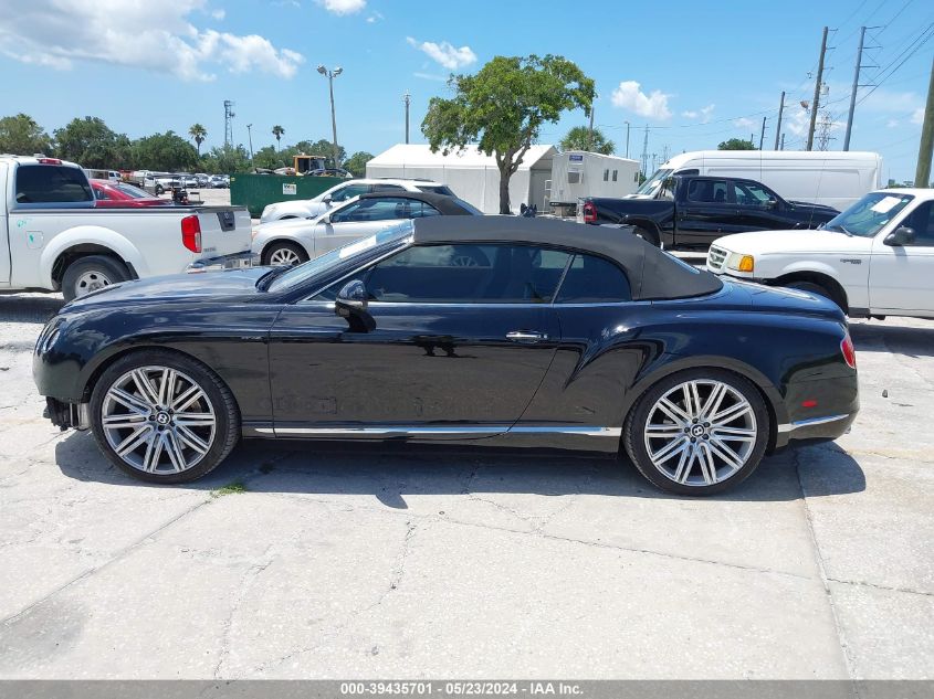 2014 Bentley Continental Gtc Speed VIN: SCBGC3ZA4EC040660 Lot: 39435701