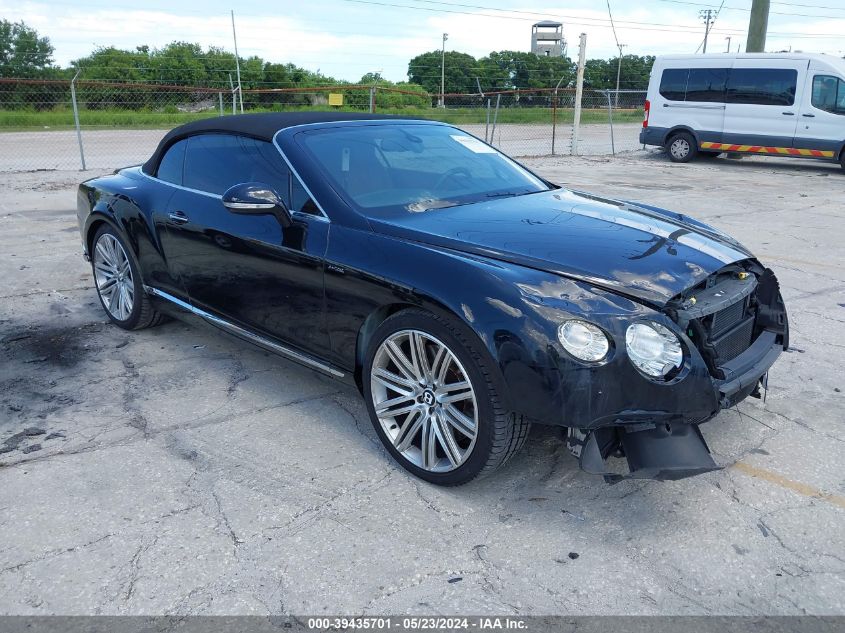 2014 Bentley Continental Gtc Speed VIN: SCBGC3ZA4EC040660 Lot: 39435701