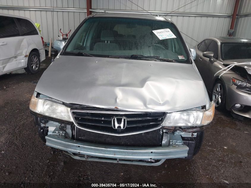 2002 Honda Odyssey Ex VIN: 2HKRL186X2H583194 Lot: 39435704