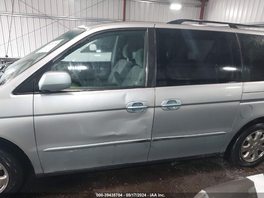 2002 Honda Odyssey Ex VIN: 2HKRL186X2H583194 Lot: 39435704