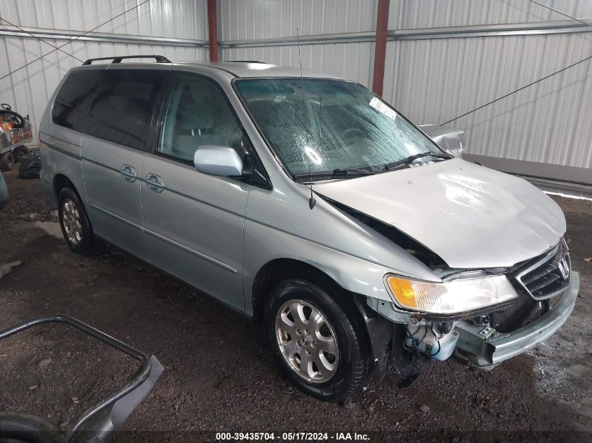 2002 Honda Odyssey Ex VIN: 2HKRL186X2H583194 Lot: 39435704