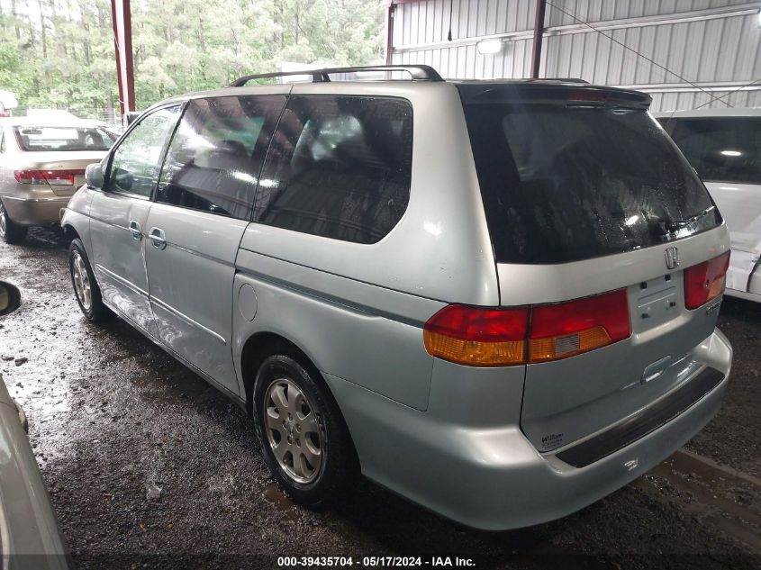 2002 Honda Odyssey Ex VIN: 2HKRL186X2H583194 Lot: 39435704