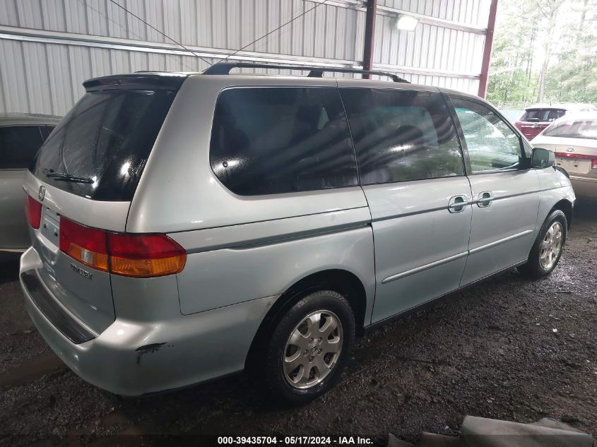 2002 Honda Odyssey Ex VIN: 2HKRL186X2H583194 Lot: 39435704