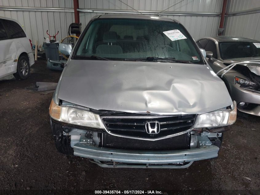 2002 Honda Odyssey Ex VIN: 2HKRL186X2H583194 Lot: 39435704