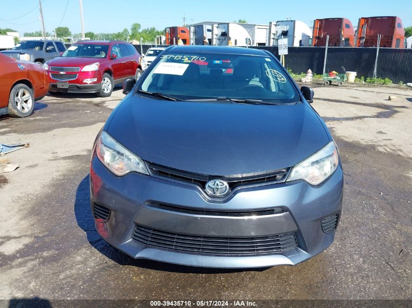 2015 Toyota Corolla Le VIN: 2T1BURHE7FC401898 Lot: 39435710