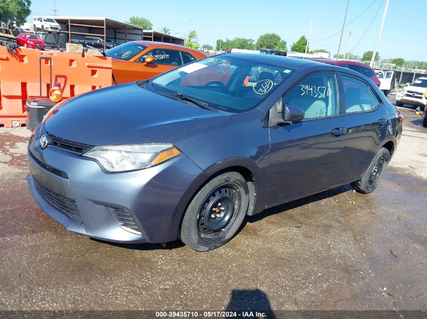 2015 Toyota Corolla Le VIN: 2T1BURHE7FC401898 Lot: 39435710