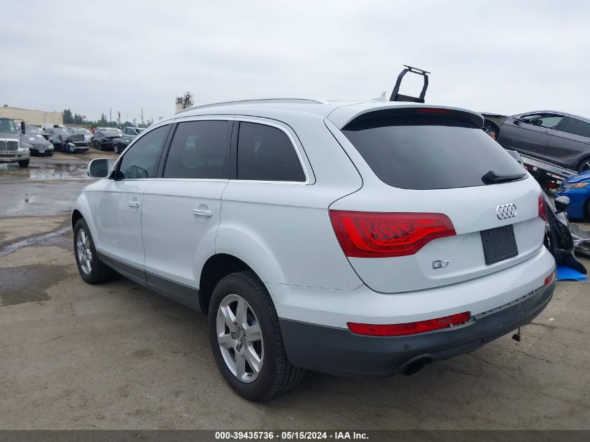 2012 Audi Q7 3.0T Premium VIN: WA1CGAFE5CD010287 Lot: 39435736