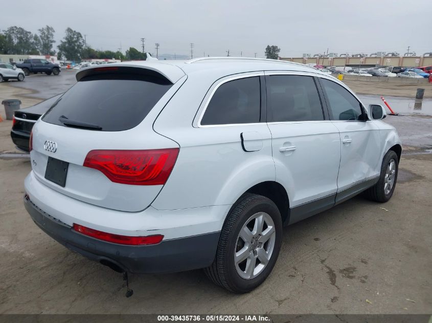 2012 Audi Q7 3.0T Premium VIN: WA1CGAFE5CD010287 Lot: 39435736