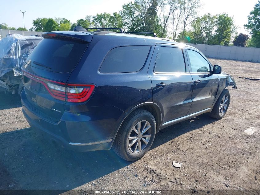 2016 Dodge Durango Limited VIN: 1C4RDJDGXGC424755 Lot: 39435739