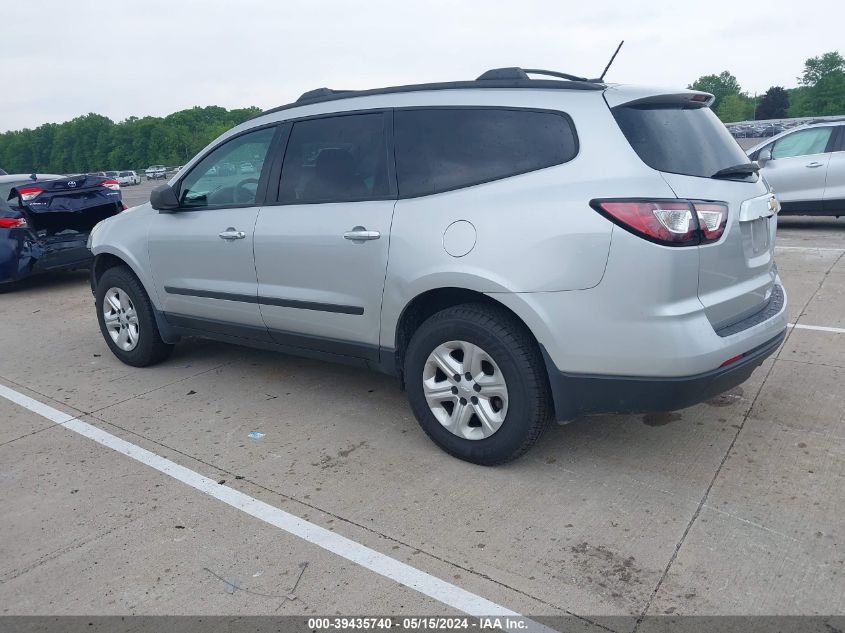 2013 Chevrolet Traverse Ls VIN: 1GNKRFED3DJ101313 Lot: 39435740