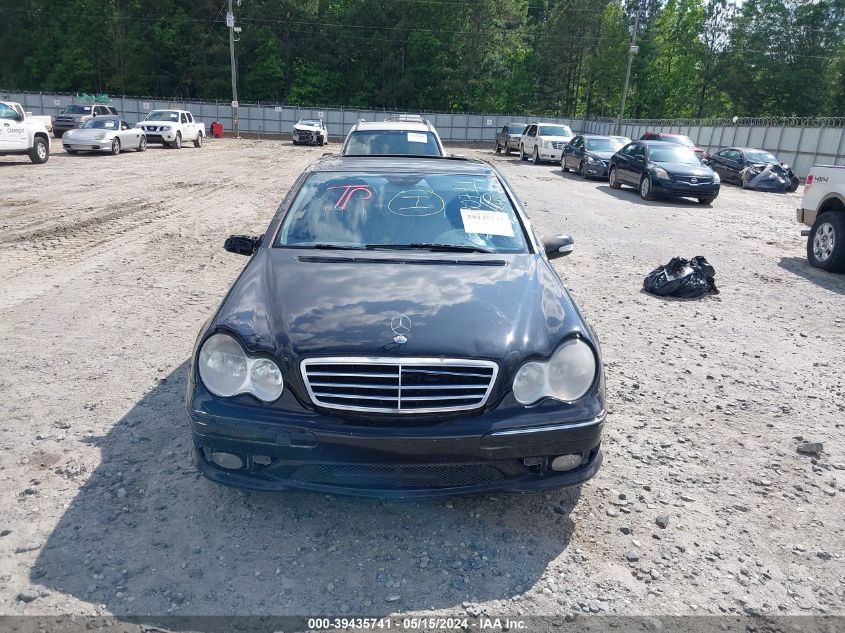 2006 Mercedes-Benz C 230 Sport VIN: WDBRF52H36F762507 Lot: 39435741