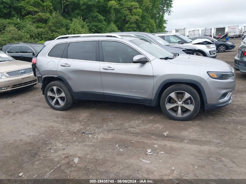 2019 Jeep Cherokee Limited Fwd VIN: 1C4PJLDB1KD427756 Lot: 39435745