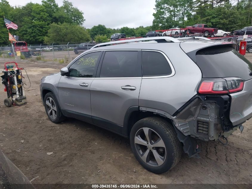 2019 Jeep Cherokee Limited Fwd VIN: 1C4PJLDB1KD427756 Lot: 39435745