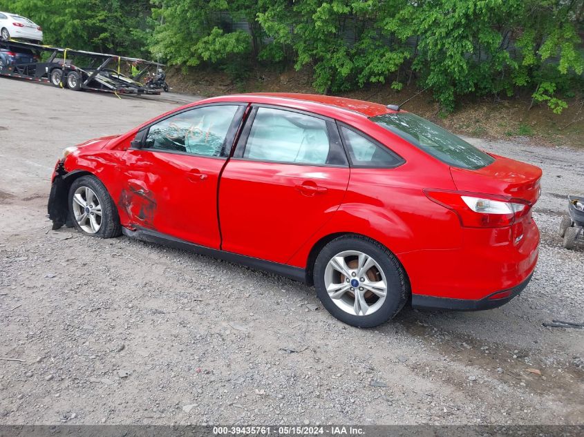 2014 Ford Focus Se VIN: 1FADP3F20EL392187 Lot: 39435761