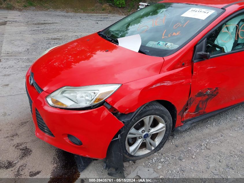 2014 Ford Focus Se VIN: 1FADP3F20EL392187 Lot: 39435761