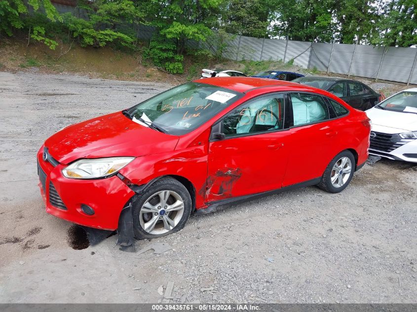 2014 Ford Focus Se VIN: 1FADP3F20EL392187 Lot: 39435761