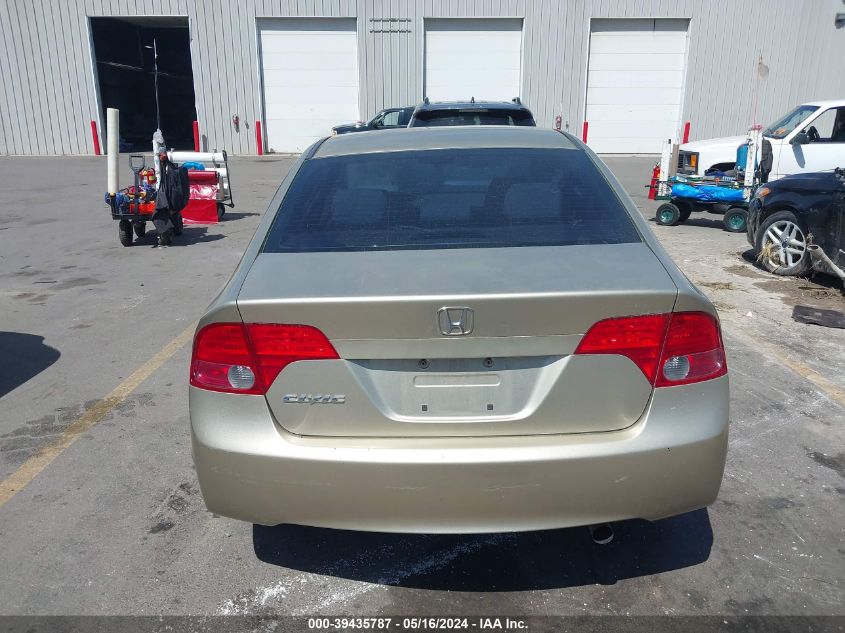2008 Honda Civic Ex VIN: 1HGFA16848L043181 Lot: 39435787
