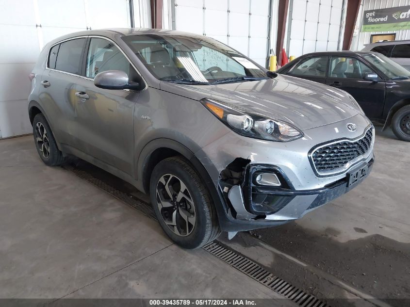 2021 Kia Sportage Lx VIN: KNDPMCAC0M7901427 Lot: 39435789