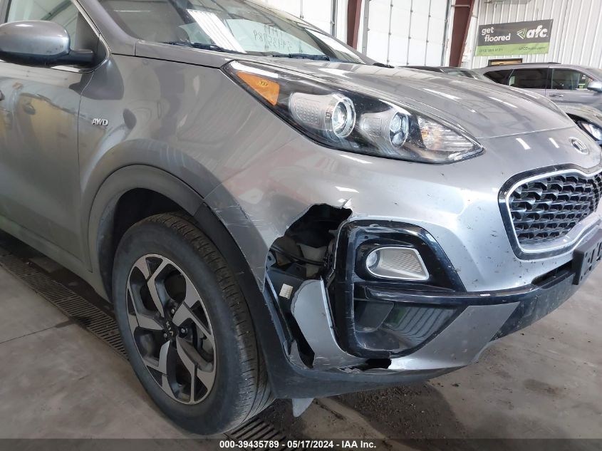 2021 Kia Sportage Lx VIN: KNDPMCAC0M7901427 Lot: 39435789