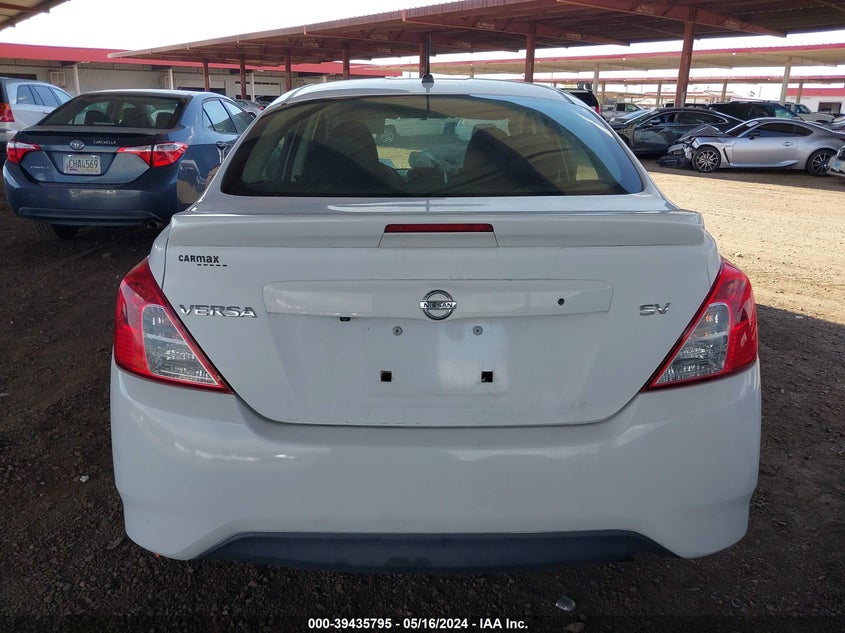 2019 Nissan Versa 1.6 Sv VIN: 3N1CN7AP8KL805952 Lot: 39435795
