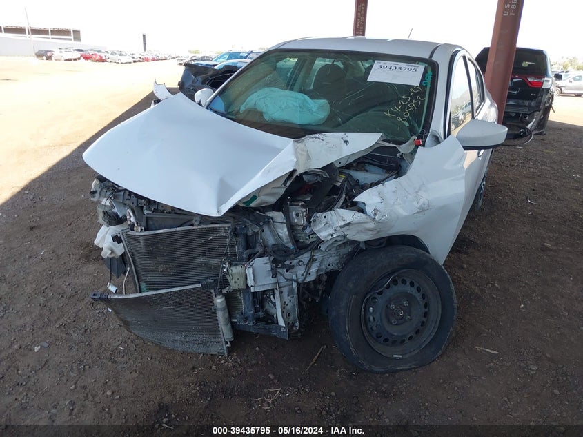 2019 Nissan Versa 1.6 Sv VIN: 3N1CN7AP8KL805952 Lot: 39435795