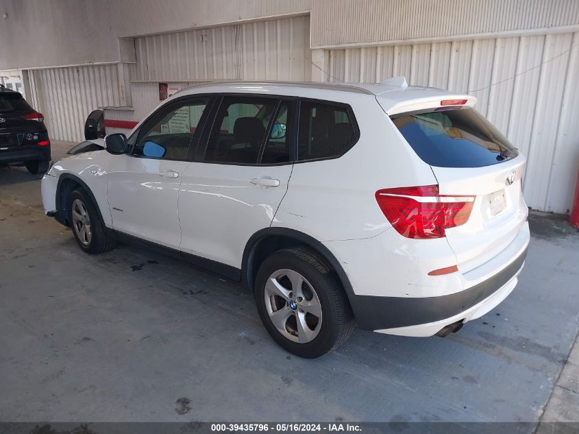 2011 BMW X3 xDrive28I VIN: 5UXWX5C53BL705305 Lot: 39435796