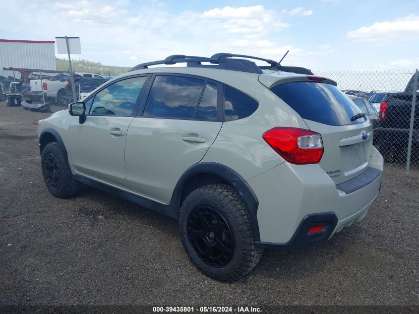 2016 Subaru Crosstrek 2.0I Premium VIN: JF2GPABC8G8324429 Lot: 39435801